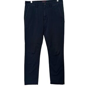 UNTUCKit Navy Blue Tan St. Clair Straight Leg‎ Chino Pants Mens 30 x 30